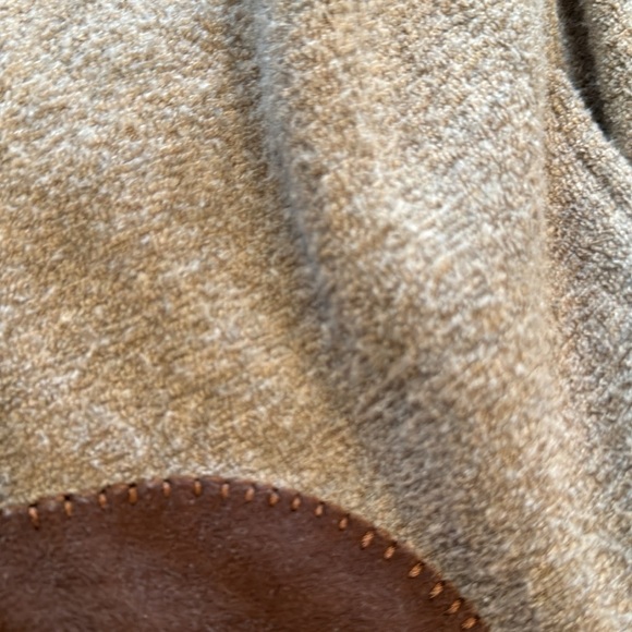 Vintage Teddy Brown Christmas Tree Patches Embroidered Jacket Size Medium - Picture 14 of 15